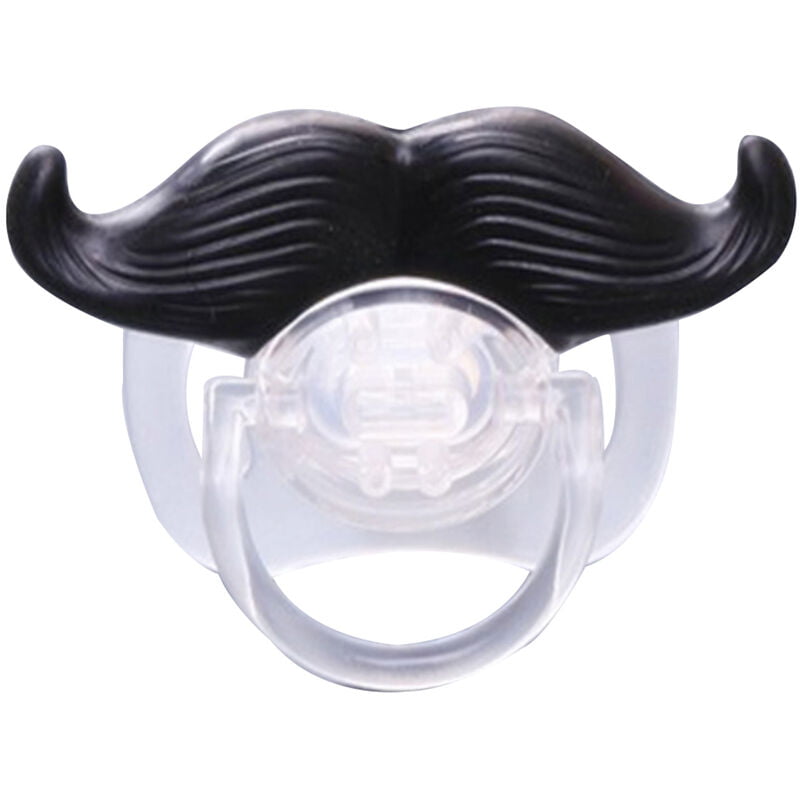 Chupete de bigote divertido Chupete de silicona Bigote sin BPA para bebes recien nacidos barato