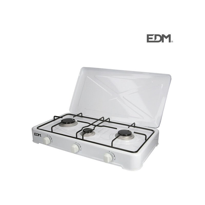 Cocina Gas 3 Fuego Exterior 60x10x37 barato