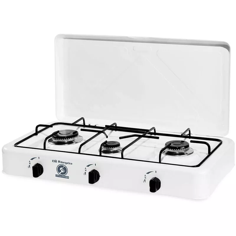 Cocina De Gas 3 Quemadores Con Tapa Para Exterior ( Fo3450) - Orbegozo En Oferta Cocina De Gas 3 Quemadores Con Tapa Para Exterior ( Fo3450) - Orbegozo Barato