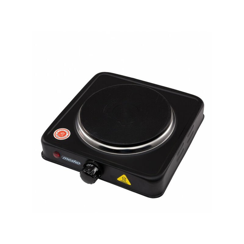 Cocina eléctrica 1000W 1 quemador placa de 150mm - Negro barato