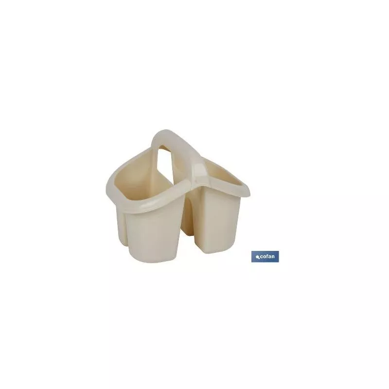 Cofan - PLIMPO escurrecubiertos con asa gris 19.5x15.5x16cm caja 6 unid. barato