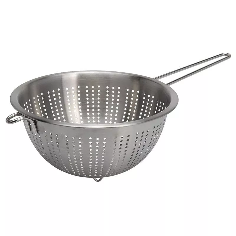 Colador Con Mango Acero Inox 24 Cm. barato