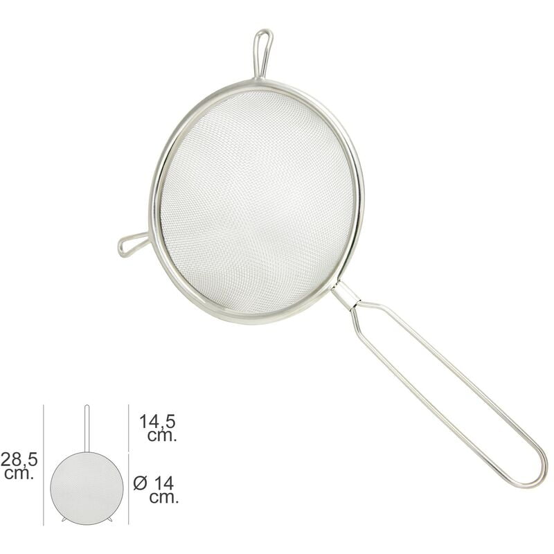 Colador acero inoxidable basic Ø 14 x 28