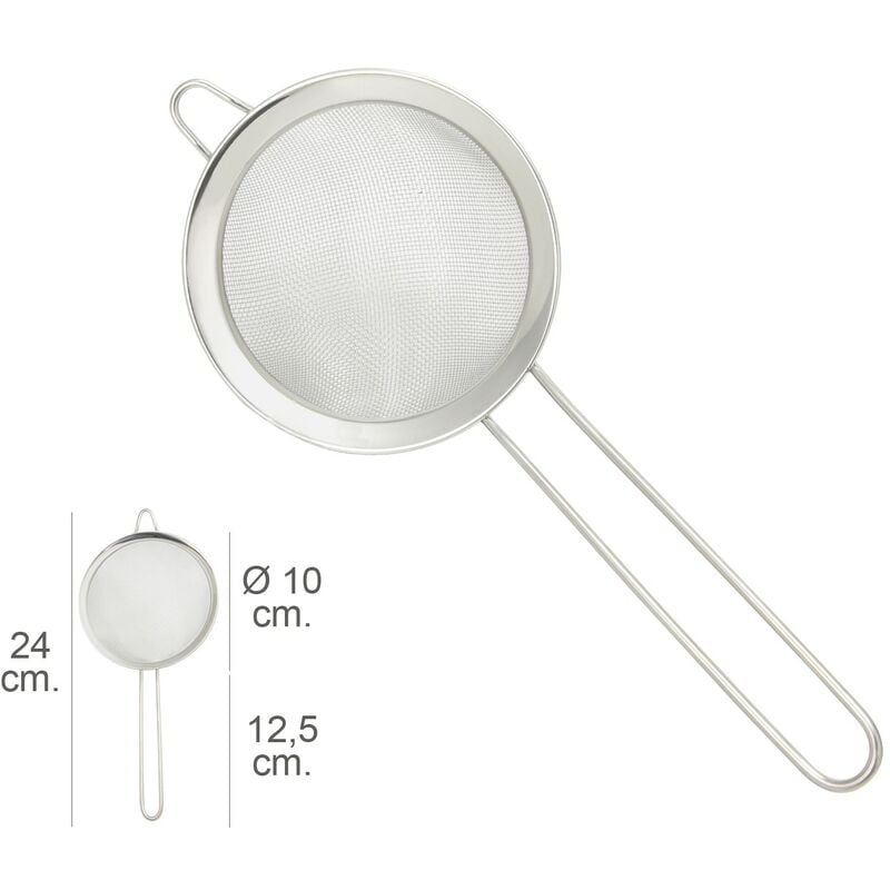 Colador acero inoxidale plus Ø 10 x 24 cm. barato