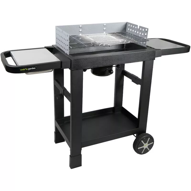 Cook'In Garden - Barbacoa Carbón Easy 60 - Rápido Y Fácil De Montar - Sin Tornillos, Sin Herramientas - Easy Click En Oferta Cook'In Garden - Barbacoa Carbón Easy 60 - Rápido Y Fácil De Montar - Sin Tornillos