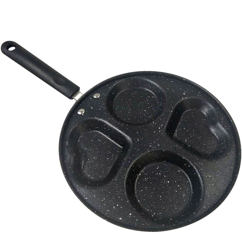 Copas de 4 Huevera sarten de 16 pulgadas para cocinar huevos molde redondo y la Copa en forma de huevo del corazon Fabricante de Revestimiento barato