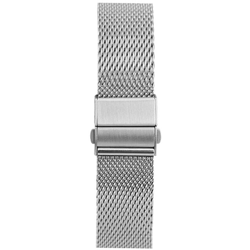 Correas de reloj de acero inoxidable de 20 mm Correa de malla de liberacion rapida Pulsera de metal de repuesto con hebilla plegable Pulsera barato