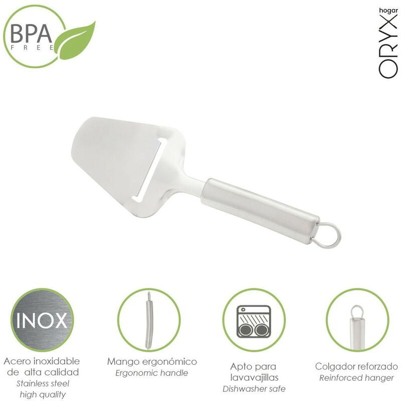 Cortador de queso acero inoxidable 8 x 23 (alt) cm. barato