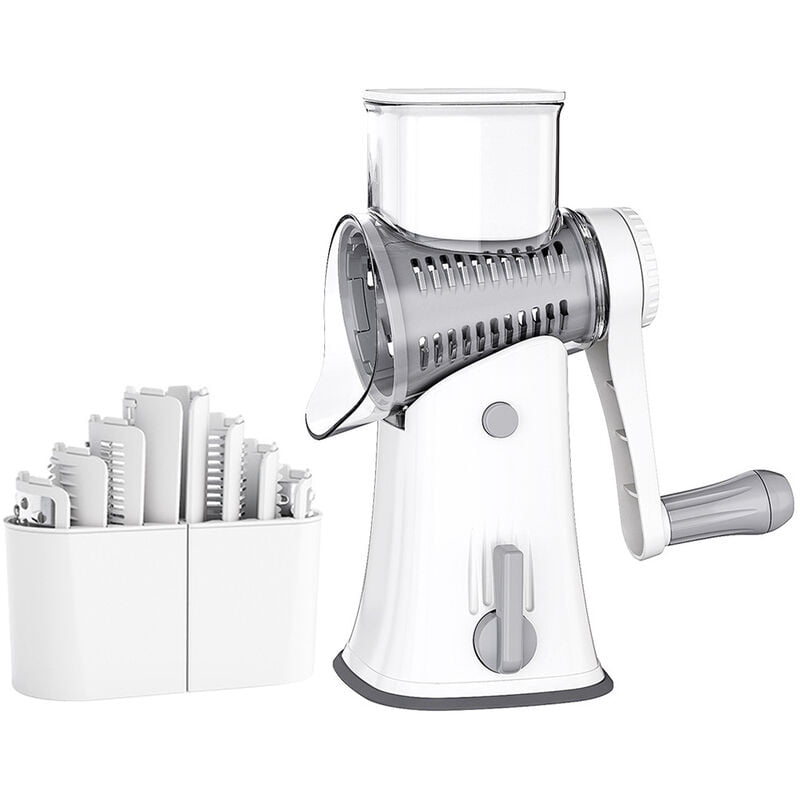 Cortador de verduras de tambor giratorio multifuncional