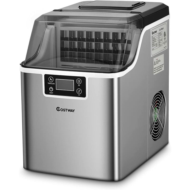 Costway - Máquina de Hacer Hielo