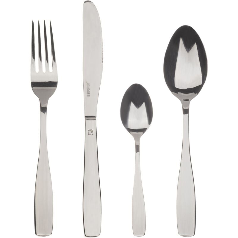 Cuberteria Acero Inoxidable Set 24 piezas Alta Resistencia Limoges - Bergner barato
