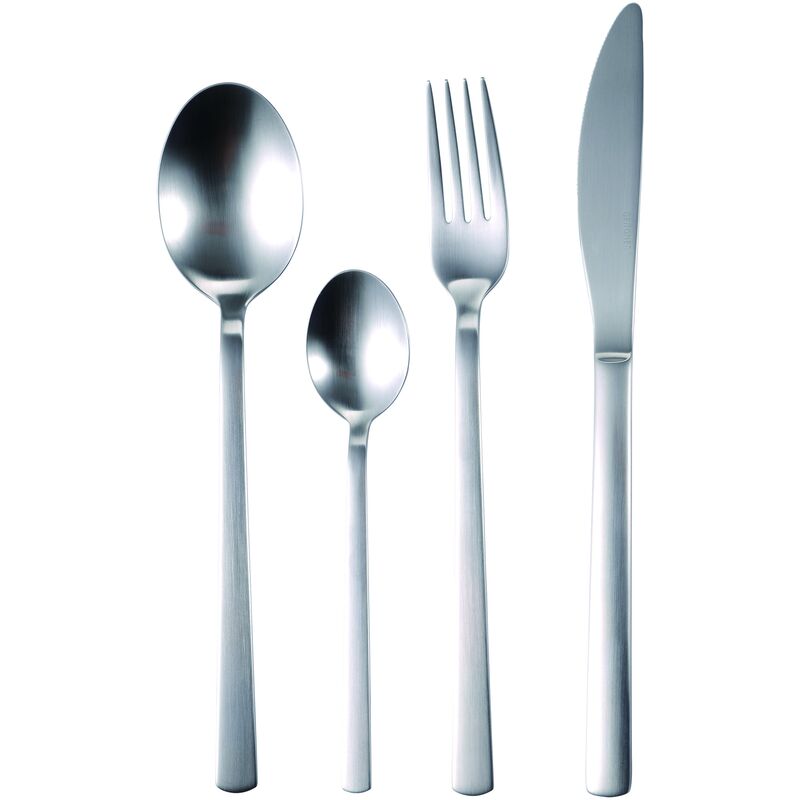 Cuberteria Acero Inoxidable Set 24 piezas Alta Resistencia Nice - Bergner barato