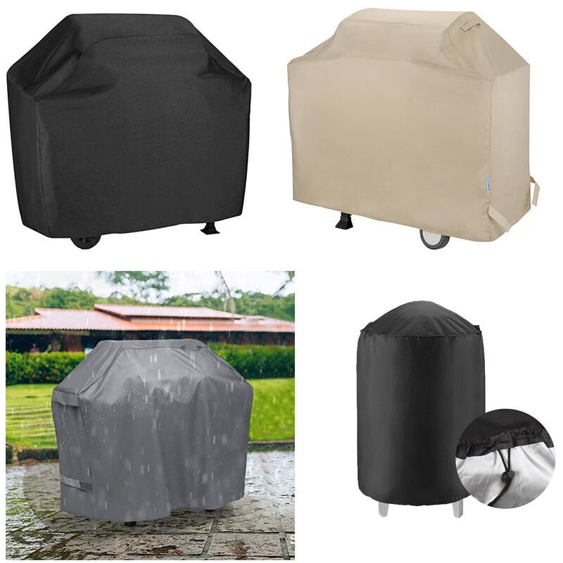 Cubierta de parrilla Cubierta de parrilla de barbacoa Cubierta de barbacoa de protección solar al aire libre a prueba de polvo (L) 145 * 61 * 117cm barato