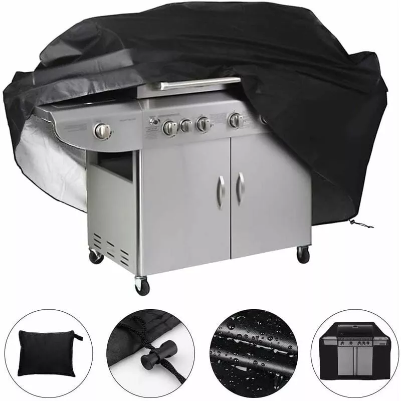 Cubierta Para Parrilla Impermeable 145 X 61 X 117 Cm (Negro) En Oferta Cubierta Para Parrilla Impermeable 145 X 61 X 117 Cm (Negro) Barato
