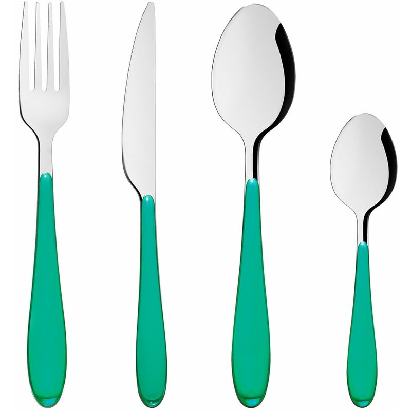 Cubiertos Happy Blue 24 Piezas barato