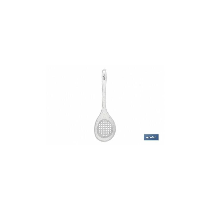 Cuchara agujeros silicona modbach blanca 34cm barato