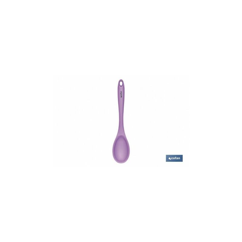 Cuchara cocina silicona modvergini morada 27x57cm barato
