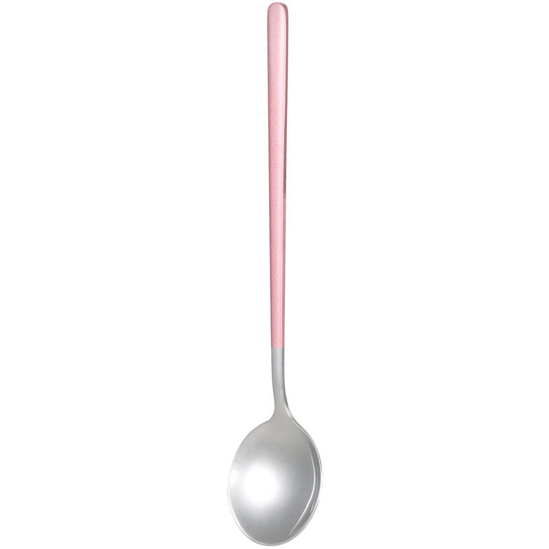 Cuchara de acero inoxidable de grado alimenticio Cucharas de metal duraderas Cuchara de cena Cuchara de acabado Espejo Cuchara de postre Apta para barato