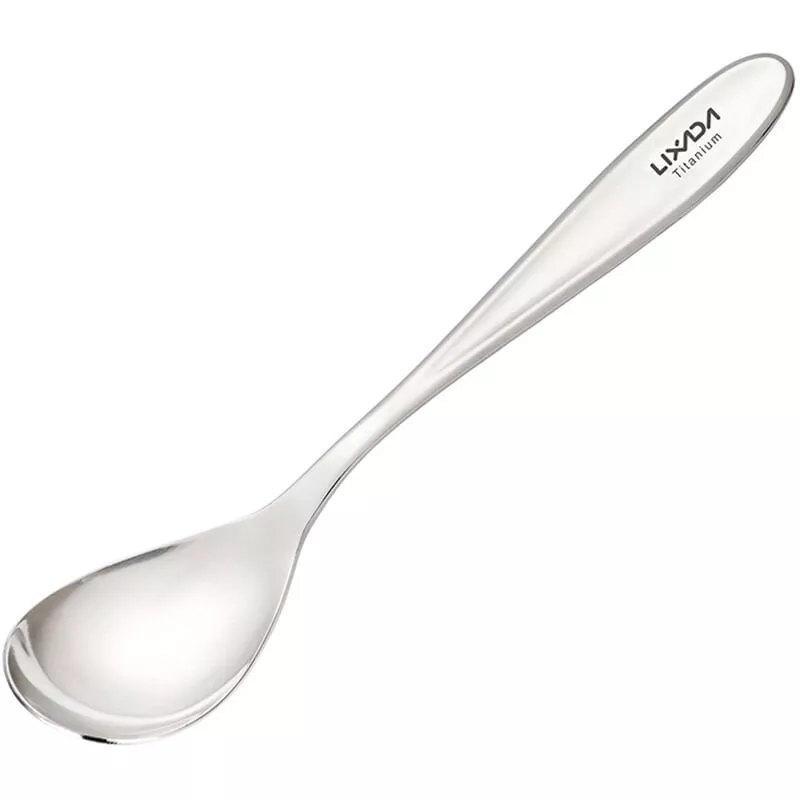 Cuchara De Cena Ligera De Titanio Cubiertos Cubiertos Para Acampar Al Aire Libre Senderismo Mochilero Picnic,Cuchara Pulida - Lixada En Oferta Cuchara De Cena Ligera De Titanio Cubiertos Cubiertos Para Acampar Al Aire Libre Senderismo Mochilero Picnic