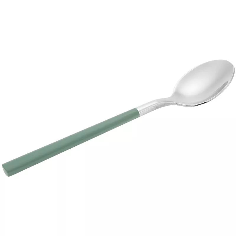 Cuchara De Cubiertos De Alta Gama Vajilla Occidental Para Niños Cuchara De Cafe De Acero Inoxidable De Buena Calidad Para Niños, Verde - Anself En Oferta Cuchara De Cubiertos De Alta Gama Vajilla Occidental Para Niños Cuchara De Cafe De Acero Inoxidable De Buena Calidad Para Niños