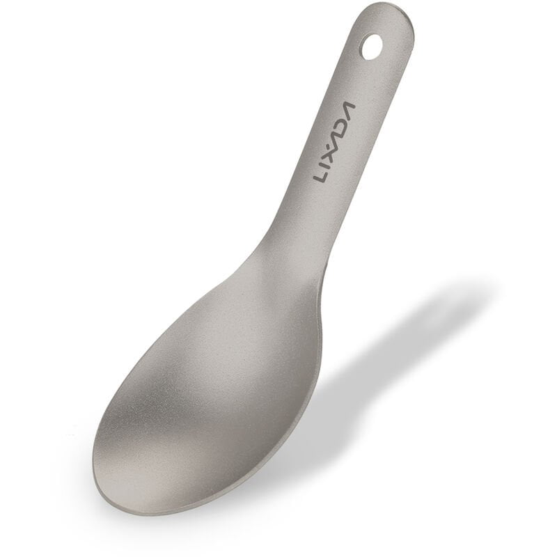 Cuchara de titanio un mango corto