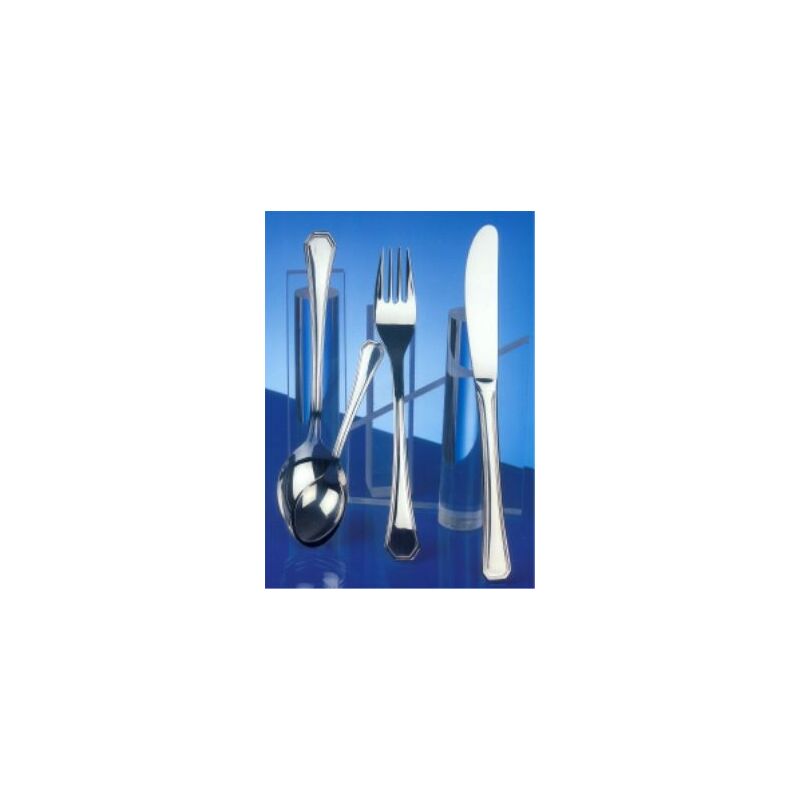 Cuchara mesa inoxidable coral caja 12 barato