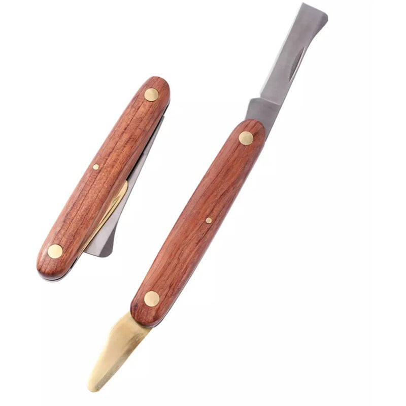 Cuchillo de poda de injerto plegable de jardin