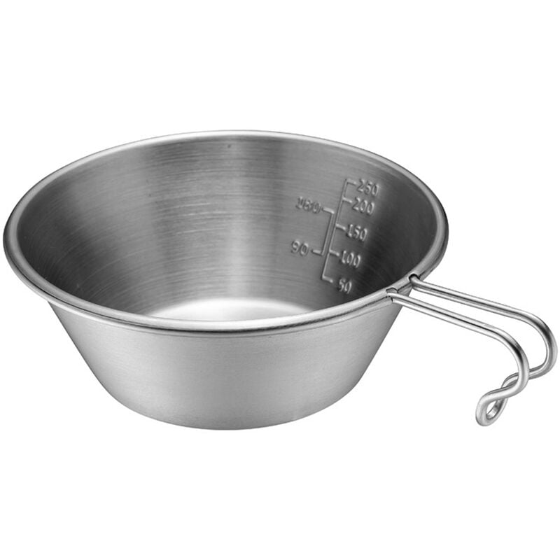 Cuenco de acero inoxidable para exteriores