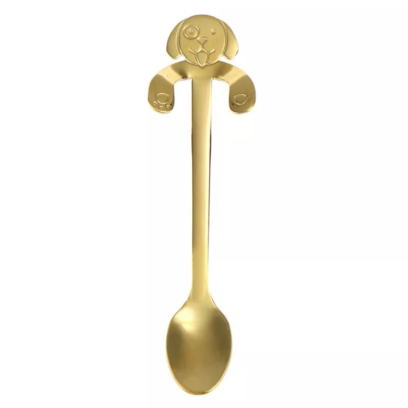 Cute Puppy Spoon 304 Cucharilla De Acero Inoxidable Mango Largo Cucharas De Cafe Azucar Postre Aperitivo Condimento Bistro Cubiertos Taza Colgante En Oferta Cute Puppy Spoon 304 Cucharilla De Acero Inoxidable Mango Largo Cucharas De Cafe Azucar Postre Aperitivo Condimento Bistro Cubiertos Taza Colgante Barato
