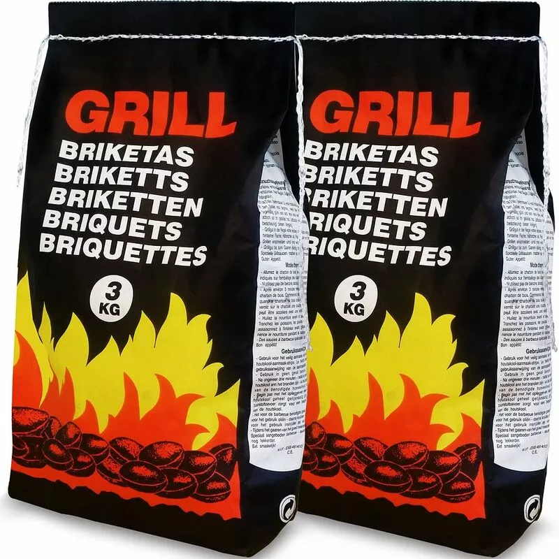 Deuba 6 / 9 / 18 / 21Kg Briquetas De Carbón Vegetal Para Barbacoa Brasero Parrilladas 6 Kg En Oferta Deuba 6 / 9 / 18 / 21Kg Briquetas De Carbón Vegetal Para Barbacoa Brasero Parrilladas 6 Kg Barato