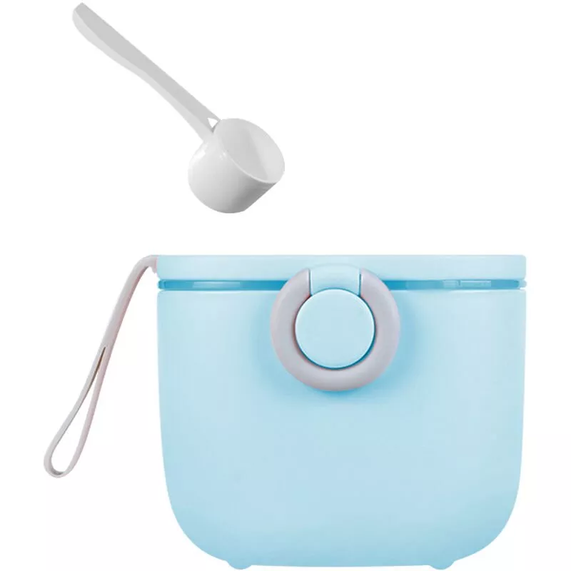 Dispensador De Formula De Leche En Polvo Para Bebes De 500 Ml, Contenedor Portatil De Leche En Polvo Con Raspador Para Bebes, Ninos Y Ninas,Azul, En Oferta Dispensador De Formula De Leche En Polvo Para Bebes De 500 Ml