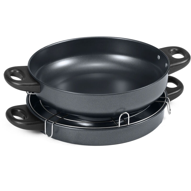 Doble Proposito Parrilla Pan Sarten de excursion que acampa con mochila barato