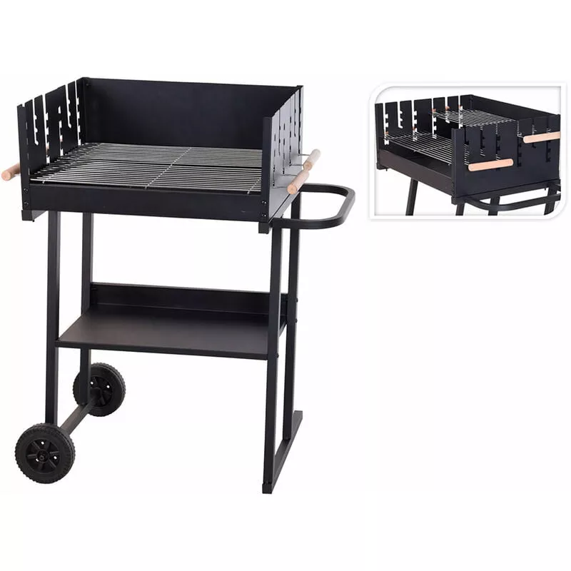 E3/73818 Barbacoa Rectangular De Hierro 60X46X93Cm En Oferta E3/73818 Barbacoa Rectangular De Hierro 60X46X93Cm Barato