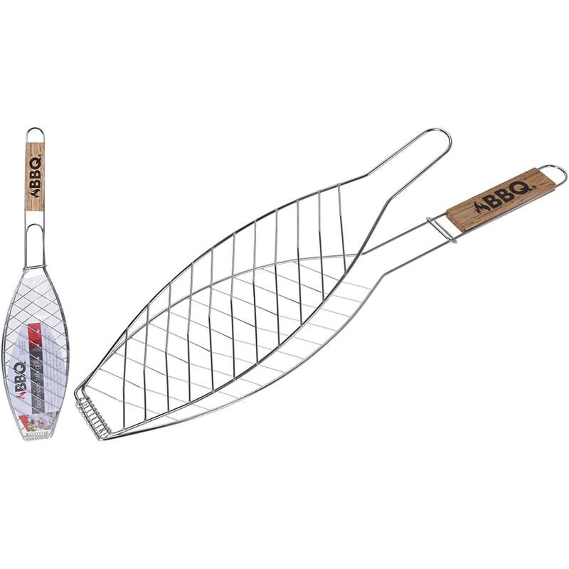 E3/73869 PARRILLA PARA PESCADO MANGO MADERA 14x58cm barato