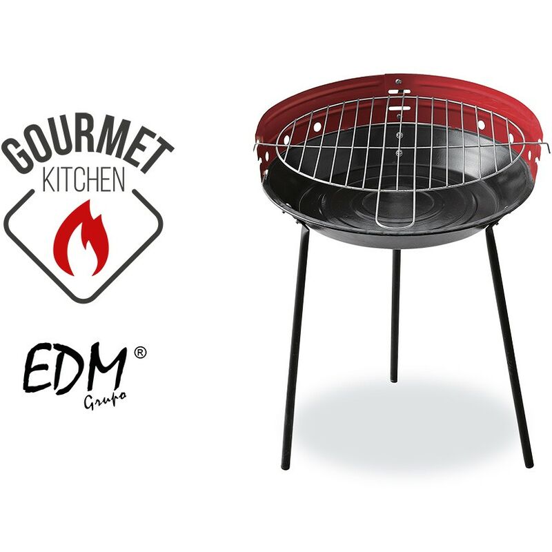 Edm - Barbacoa De Pie Ø33Cmx45Cm 3 Patas barato