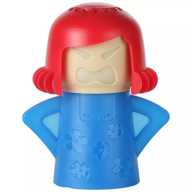 El limpiador de microondas Angry Mama limpia facilmente los electrodomesticos del limpiador a vapor del horno de microondas para la limpieza del barato