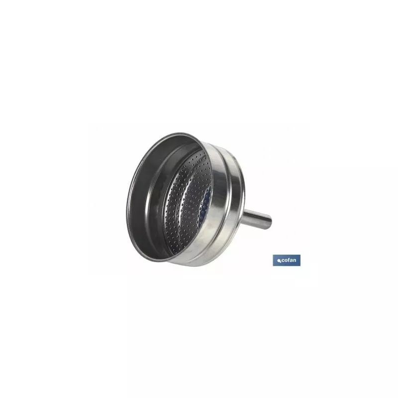 Embudo cafetera constanza 6 tazas acero inox barato