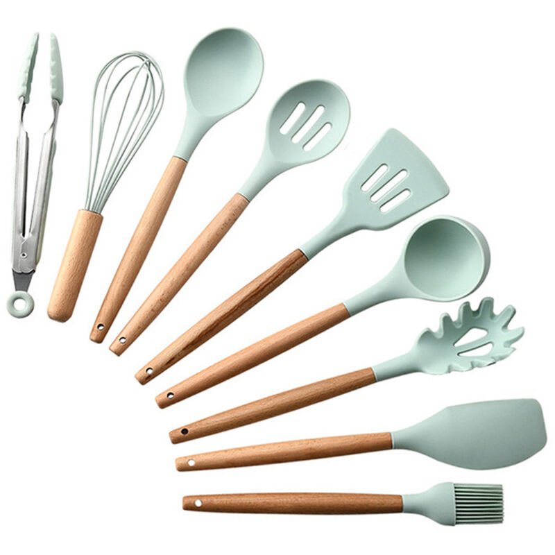 En Utensilios de cocina de silicona Juntos 9 Piezas barato