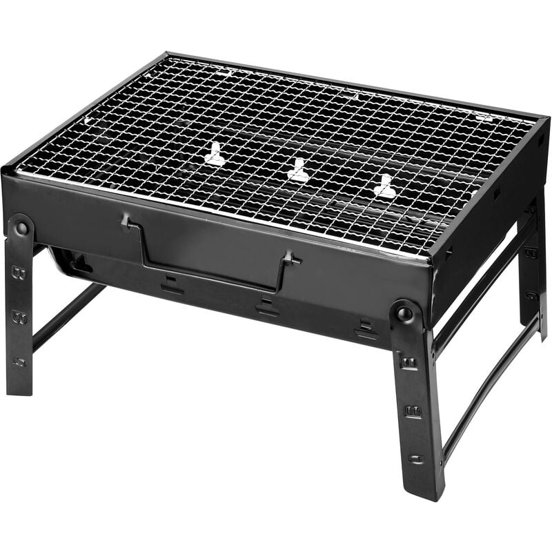 Engrosada barbacoa portatil Barbacoa Horno casero plegable Parrilla Negro al aire libre al aire libre de acero Hornos regalo compacto parrilla de la barato