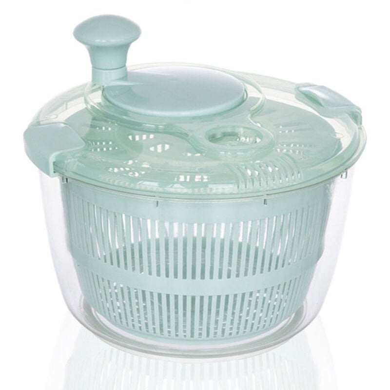 Ensalada Spinner Fruta Vegetal Secadora Limpieza Drenaje Canasta de almacenamiento Resistente al calor Ecologico Cubiertos de cocina para el hogar barato