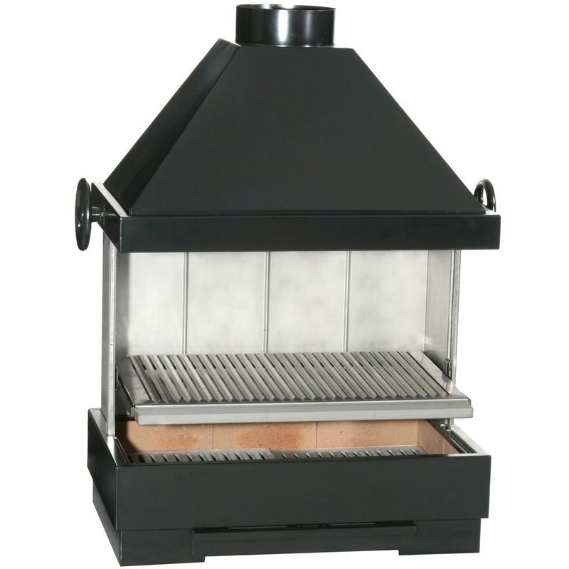 Escalor - Barbacoa de acero al carbono ES FIESTA inox barato