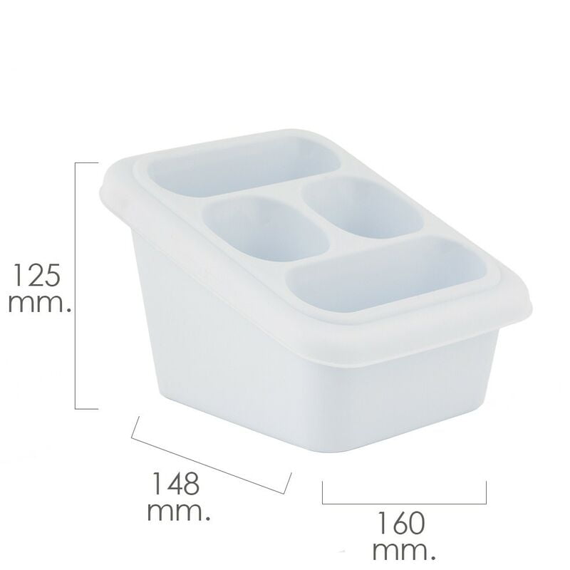 Escurrecubiertos plástico con bandeja antigoteo. barato