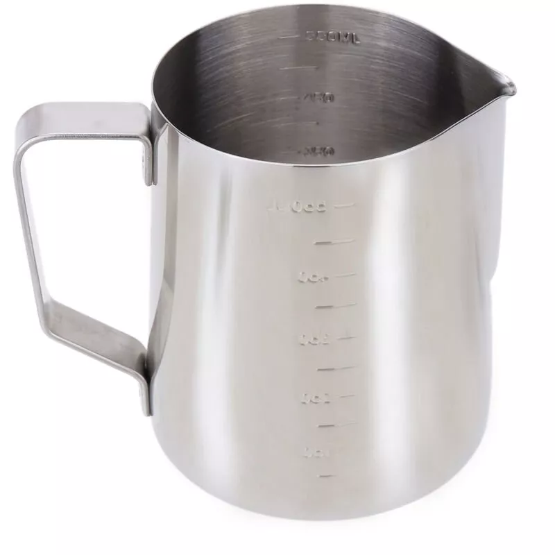 Espumador De Leche De Acero Inoxidable Jarra Recipiente De Espuma De Leche Tazas Medidoras Aparato De Cafe En Oferta Espumador De Leche De Acero Inoxidable Jarra Recipiente De Espuma De Leche Tazas Medidoras Aparato De Cafe Barato