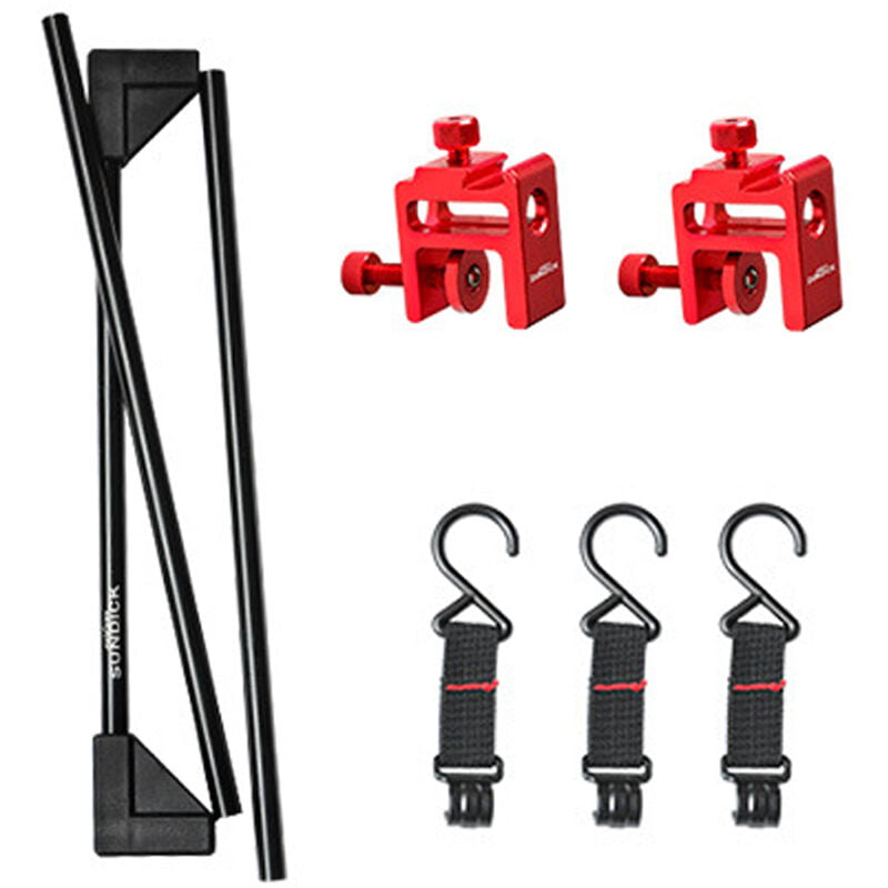 Estante de escritorio de aleacion de aluminio para acampar de picnic al aire libre