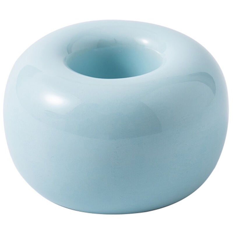 Estante de la pluma de la base del cepillo de dientes del material ceramico del estilo japones dulce simple del color