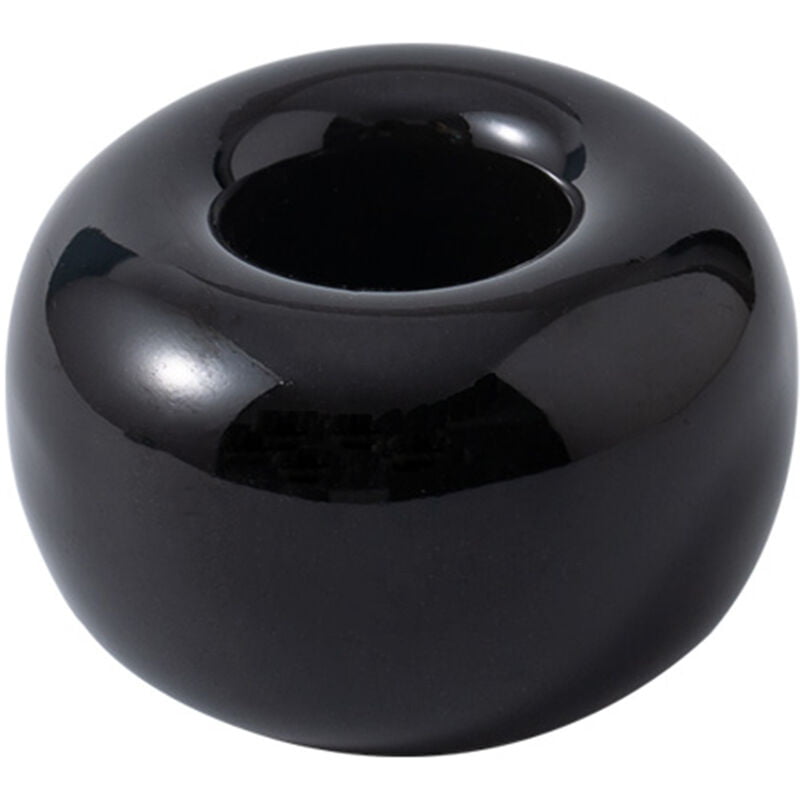 Estante de la pluma de la base del cepillo de dientes del material ceramico del estilo japones dulce simple del color