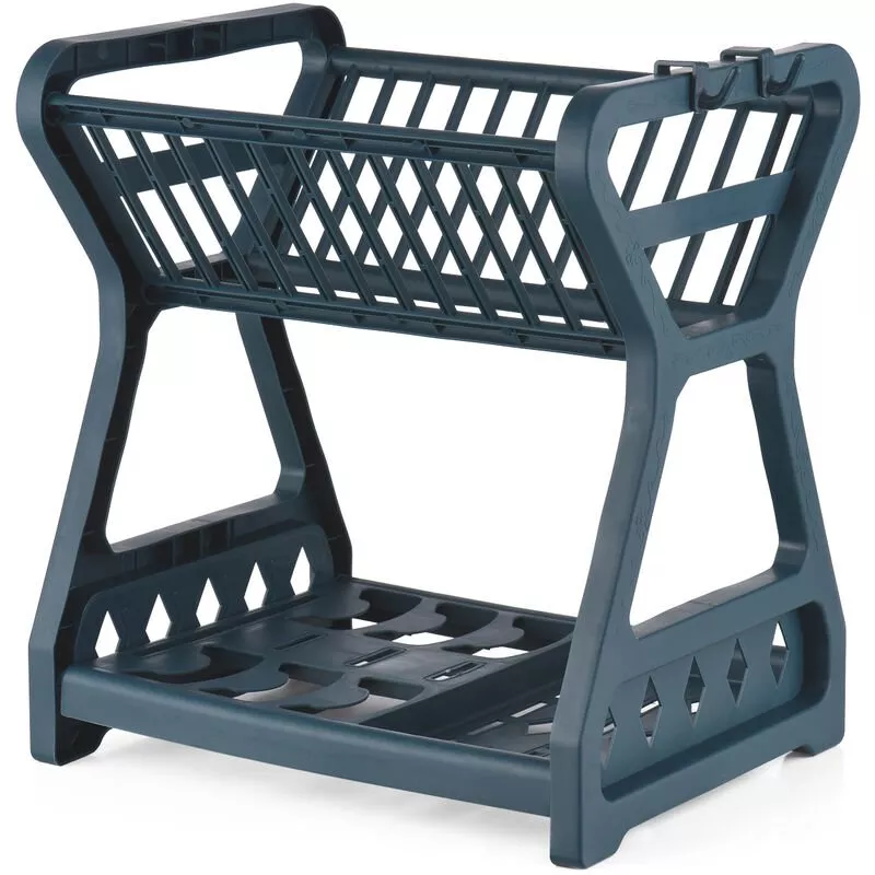 Estante De Secado De Platos Para Cocina Escurridor De Platos Juego De Escurridor Cano Giratorio Ajustable Extraible 2 Niveles Verde Oscuro En Oferta Estante De Secado De Platos Para Cocina Escurridor De Platos Juego De Escurridor Cano Giratorio Ajustable Extraible 2 Niveles Verde Oscuro Barato