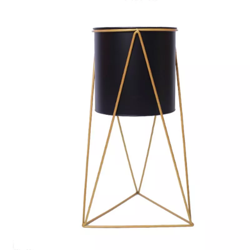 Estante Para Flores De Hierro, Estante Para Flores, Estante Simple Y Moderno, De Pie,Negro, M En Oferta Estante Para Flores De Hierro