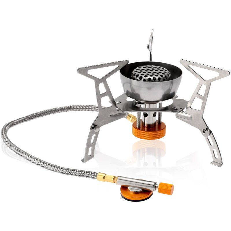 Estufa de gas a prueba de viento de gran potencia de cocina para acampar al aire libre Lixada barato