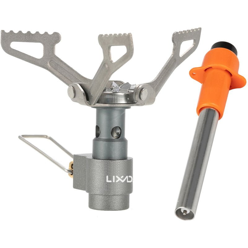 Estufa de gas aleacion de titanio + mas ligeros para cocinar - Lixada barato